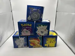 1999 Burger King POKEMON 23k Gold Cards Complete SEALED Set Of 6 BLUE 1ST SERIES - Image 1
