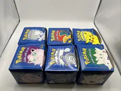 1999 Burger King POKEMON 23k Gold Cards Complete SEALED Set Of 6 BLUE 1ST SERIES - Image 2