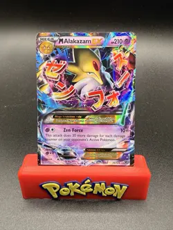 Pokemon M Alakazam EX 26/124 Ultra Rare Mega XY Fates Collide MP-HP SEE PHOTOS - Image 1