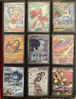 Pokemon TCG Collection Lot + Binder - 360 Total Cards NM/Mint Full Art EX Promos - Image 1