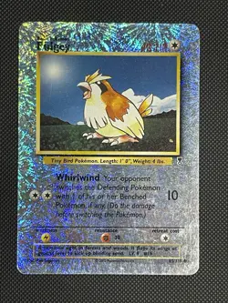 Pidgey 85/110 Legendary Collection 2002 Reverse Holo Pokemon Card TCG - Image 1