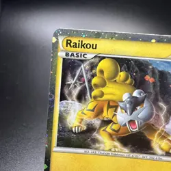 Raikou HGSS19 Holo - Black Star Promo - HeartGold SoulSilver Pokemon Card LP - Image 3