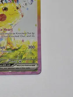Pokemon Pikachu ex 238/191 Special Illustration Rare SIR Surging Sparks - Image 2