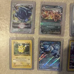 Holographic Pokemon Cards Lot Of 15 Cards - Charizard Gardevoir Pikachu Lugia - Image 4