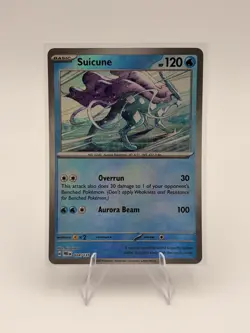 Suicune 024/131 (Master Ball Pattern) Pokemon Prismatic Evolutions NM - Image 1