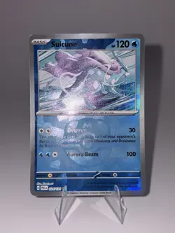 Suicune 024/131 (Master Ball Pattern) Pokemon Prismatic Evolutions NM - Image 2
