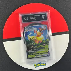 Pokemon TCG Chinese Flareon VMAX Scarlet & Violet CShC-003/009 Grade10 - Image 1