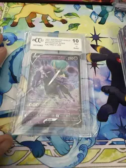 Pokemon TCG V URR Graded Lot Shadow Rider Calyrex V Noivern V Greedent V - Image 1