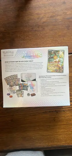 🔥Pokemon Prismatic Evolutions 🔥ETB Elite Trainer Box NEW Sealed Prismatic 🔥 - Image 2