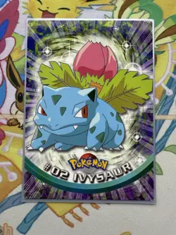 Ivysaur #2 — 1999 Topps Pokemon Series 1 LP - Image 1