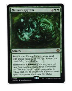 MTG - NM - Nature's Rhythm - Tarkir: Dragonstorm 150 - Image 1