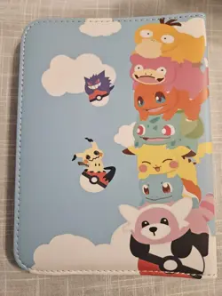 Pokemon Binder With 50 Sleeves , Zip Closure & Wrist Strap NEW - Image 2