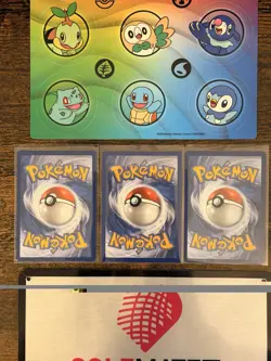 Pokemon - Rowlet Litten Popplio MEP 045 044 043 - First Partner Promo Partners - Image 2