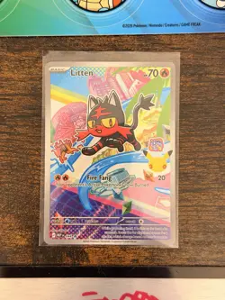 Pokemon - Rowlet Litten Popplio MEP 045 044 043 - First Partner Promo Partners - Image 5