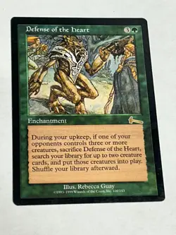 Defense of the Heart - Urza's Legacy - NM MTG Magic the Gathering A - Image 1