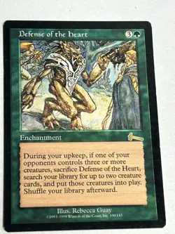 Defense of the Heart - Urza's Legacy - NM MTG Magic the Gathering A - Image 3