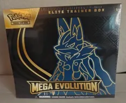 *Sealed Mega Evolution Elite Trainer Box Lucario ETB* Pokemon - Image 1