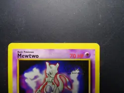 Vintage Pokemon TCG Mewtwo #3 Pokemon The First Movie WOTC Promo Factory Stamped - Image 3