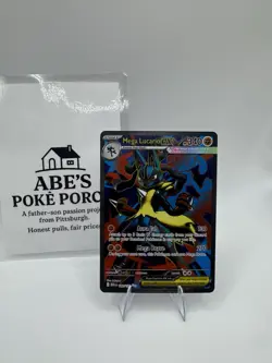 Pokemon Mega Lucario EX 160/132 Full Art Ultra Rare Mega Evolutions NM Mint - Image 1