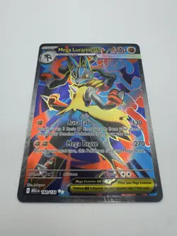 Pokemon Mega Lucario EX 160/132 Full Art Ultra Rare Mega Evolutions NM Mint - Image 2