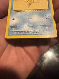 Pokemon TCG Staryu Base Set 65/102 Regular 1999-2000 Wizards Base Set Copyright - Image 3