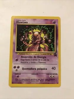 Pokemon TCG Mewtwo Wizards Black Star Promos 14 Regular Promo Spanish - Image 1