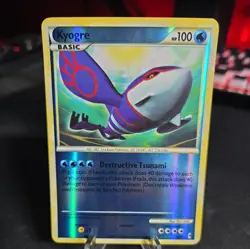 Kyogre 12/95 Reverse Holo - Call of Legends HGSS Pokemon LP - Image 1