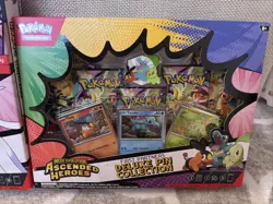 Pokemon Ascended Heroes Premium Poster Collection Mega Pin Collection Bundle - Image 3