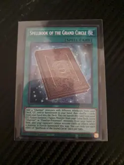 Yu-Gi-Oh! Spellbook Of The Grand Circle Secret Rare 1st Edition CH02-EN028 NM - Image 1