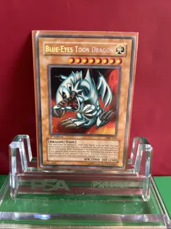 Blue-Eyes Toon Dragon MRL-000 Magic Ruler 1st Edition - Image 1