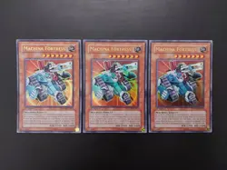 Yugioh - Machina Fortress SDMM-EN001 Ultra Rare 1st Edition x1 - Image 1