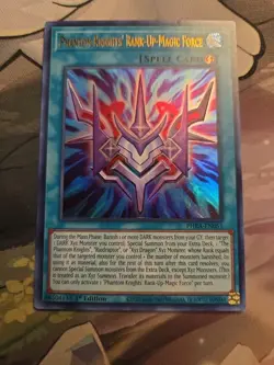 Yugioh! Phantom Knights' Rank-Up-Magic Force - 1st ed Ultra Rare - PHRA-EN051-NM - Image 1