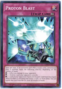 Yugioh - Proton Blast LDS1-EN079 1st Edition - Legendary Duelists: Season 1 - Image 1