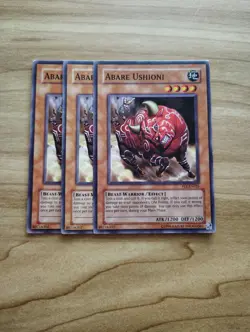 Yu-Gi-Oh! - Abare Ushioni 3X - Complete Playset - Image 1