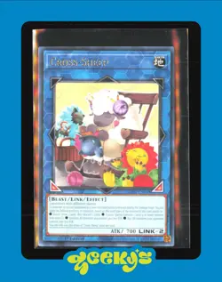 Cross-Sheep (Super Rare) JUSH-EN048 Justice Hunters 1st Edition SR NM Yugioh - Image 1