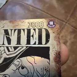 Sabo OP13-120 SP Wanted Poster Alternate Art One Piece Card English Carrying On - Image 3