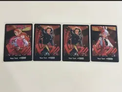 Bandai One Piece Card Game Deck Lot English Basil Hawkins Marco Violet - Image 1