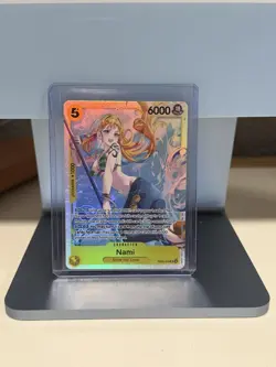One Piece TCG Nami 053 EB03-053 Extra Booster Heroines Edition SR English NM - Image 1
