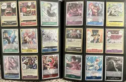 One Piece CCG Binder Collection Lot (English) + Binder -279 Total Cards NM/Mint - Image 3