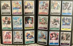 One Piece CCG Binder Collection Lot (English) + Binder -279 Total Cards NM/Mint - Image 5