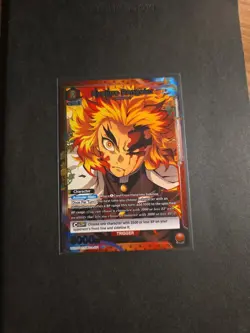 Demon Slayer Union Arena Kyojuro Rengoku KMY-3-071 U Alt Art (1 Star) - Image 1