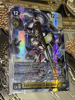 Digimon Card Game Sakuyamon (X Antibody) EX8-037 SR Alternate Art - Image 1