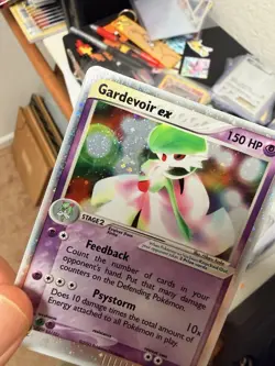 Pokemon Gardevoir EX Sandstorm Holo Card 96/100 LP SWIRL - Image 3