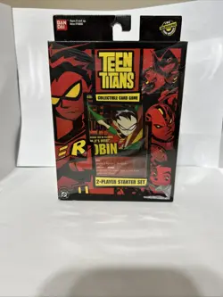 Teen Titans Collectible Card Game - 2 Player Starter Deck New/Sealed - Image 1