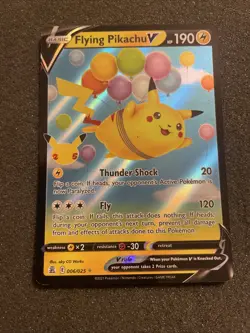Flying Pikachu V 006/025 Celebrations NM Ultra Rare Pokemon Card - Image 1