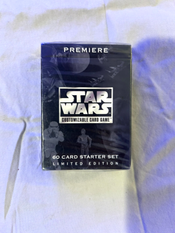 Star Wars CCG Premiere 60 Card Starter Deck Limited Edition Sealed - Image 1
