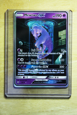 Pokemon Mewtwo GX Shining Legends 78/73 Shiny Holo Rare Full Art Secret Card - Image 2