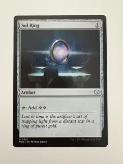 Sol Ring MTG Magic the Gathering Card NM Near Mint MOC - Image 1