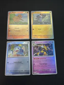 Pokemon Mega Evolution Reverse Holo Lot 4 Cards 039/132 078/132 019/132 056/132 - Image 2