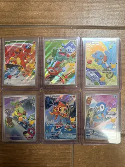 Pokemon 2026 First Partner Illistration Collection Series 1 Promos Set 6 Cards - Image 1
